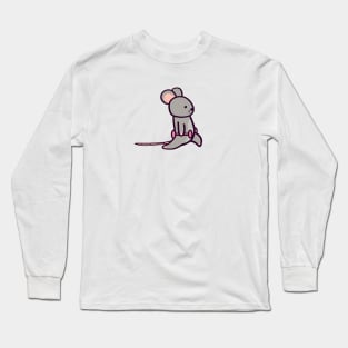 Cute Gym Rat Forward Lunge Long Sleeve T-Shirt